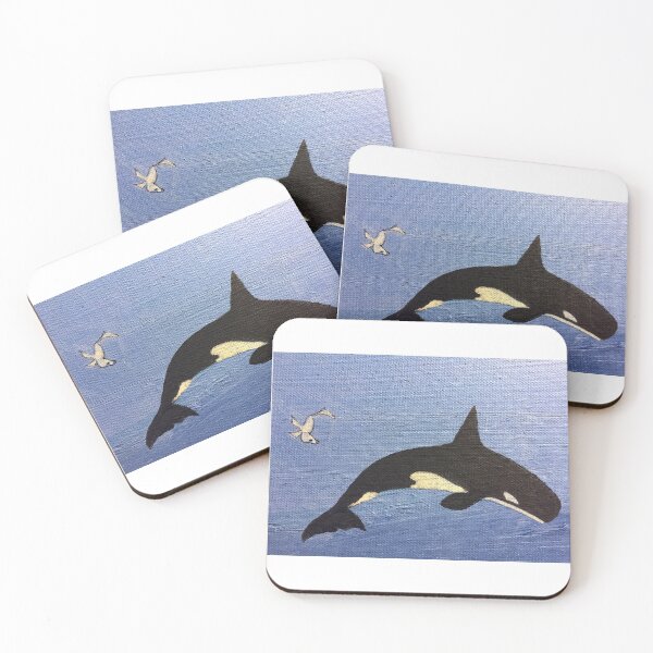Item preview, Seal and Orca Art by KobehAlaska designed and sold by Kobeh.