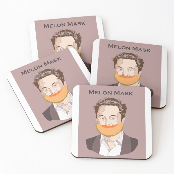 Item preview, Elon Musk or better Melon Mask designed and sold by catnamedtiffany.