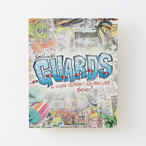 GUARDS - Illustration Collage Wood Mounted Print