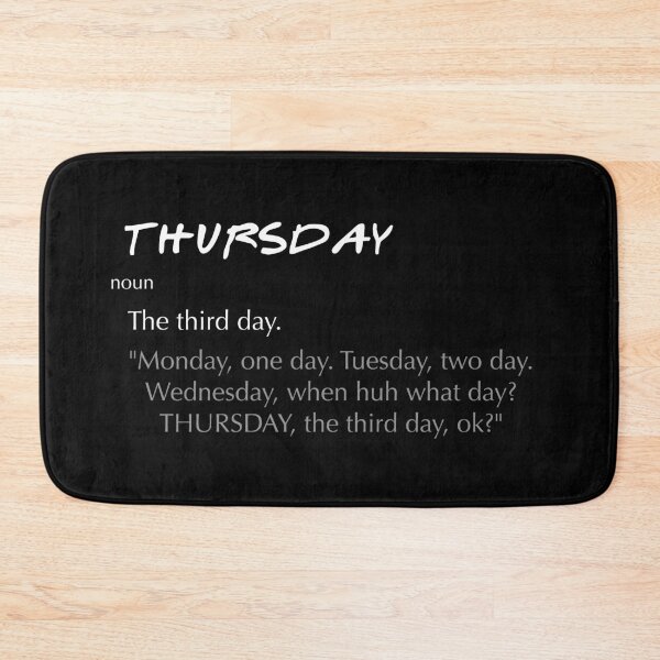 Item preview, Thursday, The Third Day designed and sold by karyann.