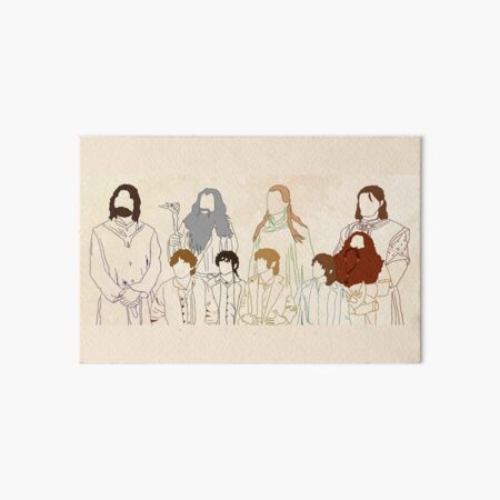 The Fellowship Art Board Print