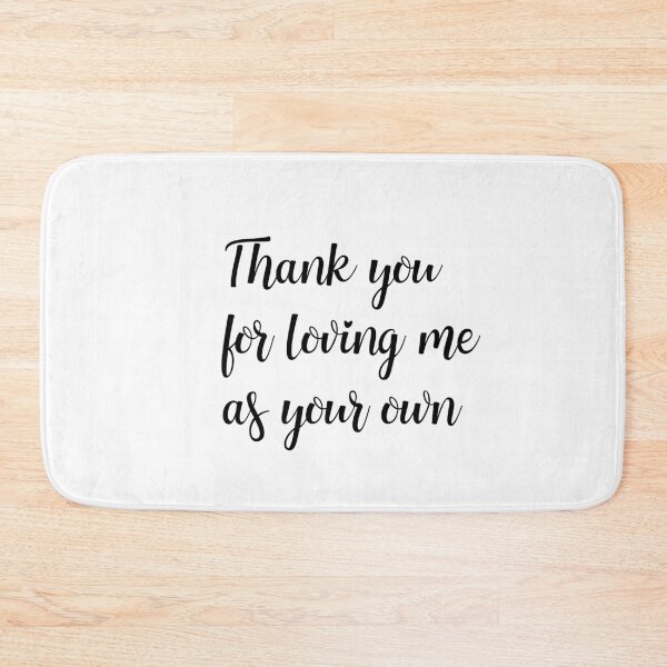 Item preview, Father's Day T-shirt -Thank you for loving me as your own t-shirt designed and sold by Doogle boutique.