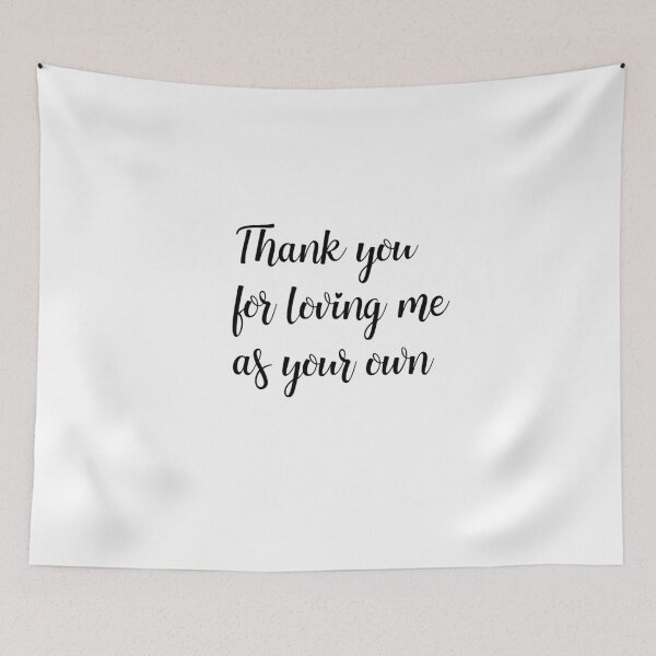 Item preview, Father's Day T-shirt -Thank you for loving me as your own t-shirt designed and sold by Doogle boutique.