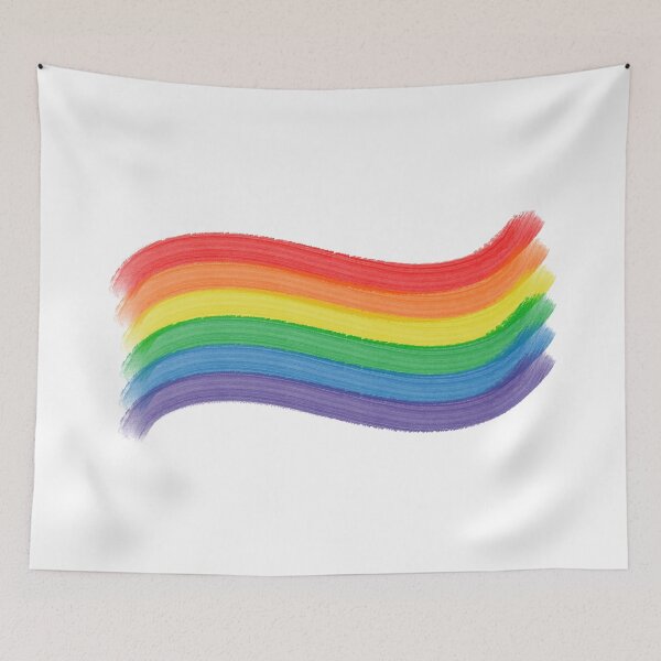 Item preview, Pride flag paint with acrylic rainbow designed and sold by NYXFN.