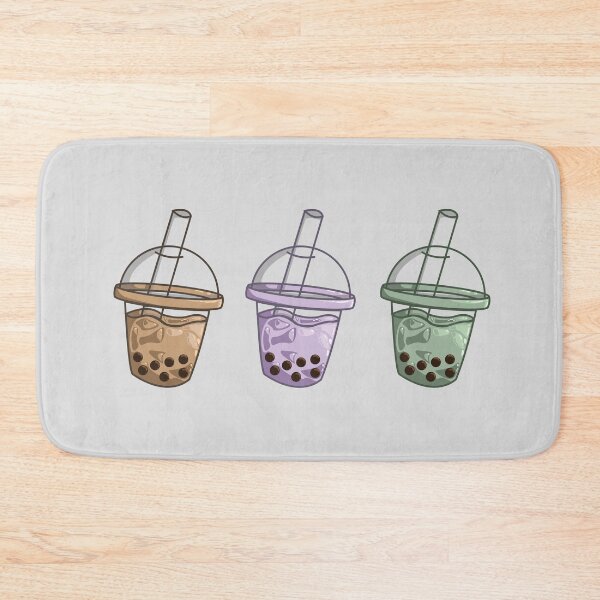 Item preview, Three Set Bubble / Boba Teas (Matcha, Taro, Black Milk tea) designed and sold by AngellyMarieee.