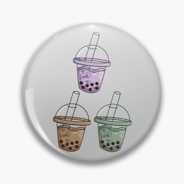 Item preview, Three Set Bubble / Boba Teas (Matcha, Taro, Black Milk tea) designed and sold by AngellyMarieee.
