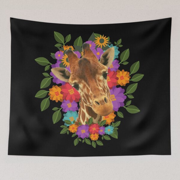 Item preview, Floral Giraffe designed and sold by B3N-arts.