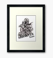 The Monster Years Framed Print