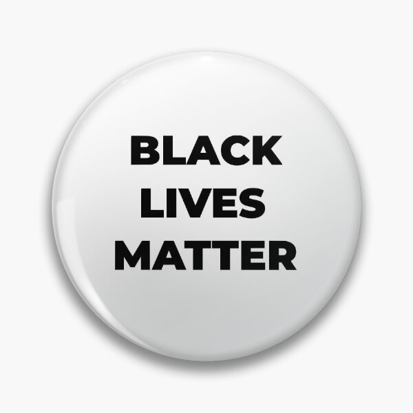 Item preview, Black Lives Matter black text designed and sold by Rosanna Nguyen.