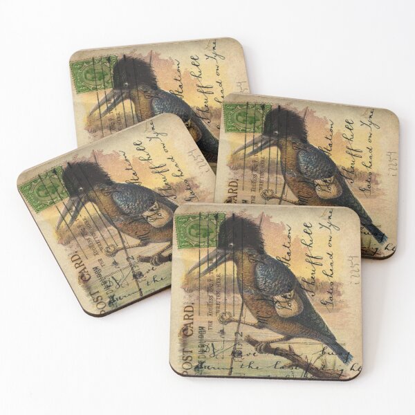 Item preview, Postcard Kingfisher designed and sold by Sarah Vernon.