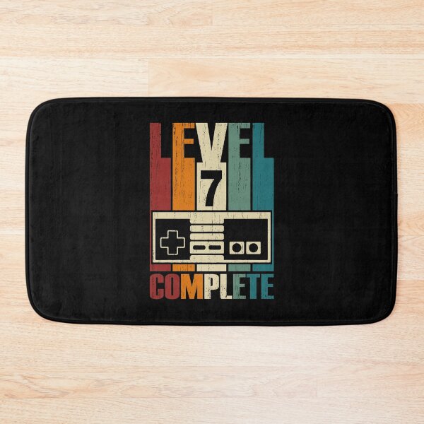Item preview, Level 7 Complete - 7th Wedding Anniversary Gift Fathers Day Gamer Dad designed and sold by nana1099.