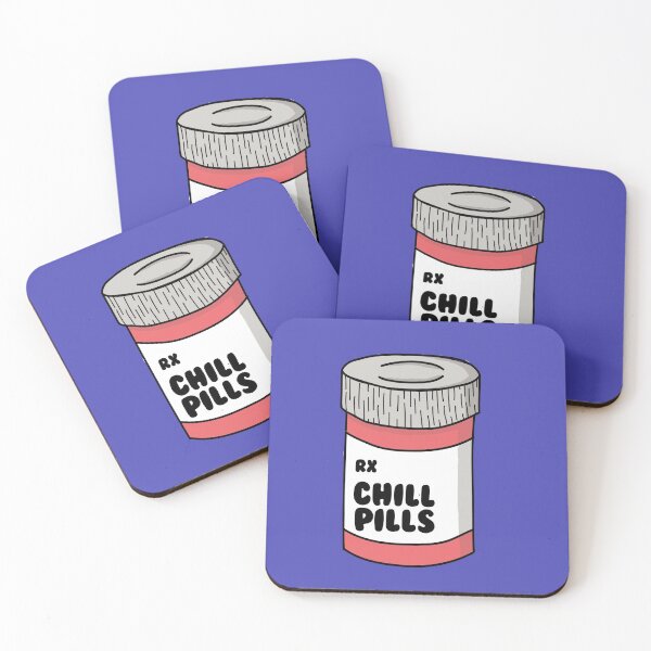 Item preview, Chill PIlls pink designed and sold by Redcherrykr.