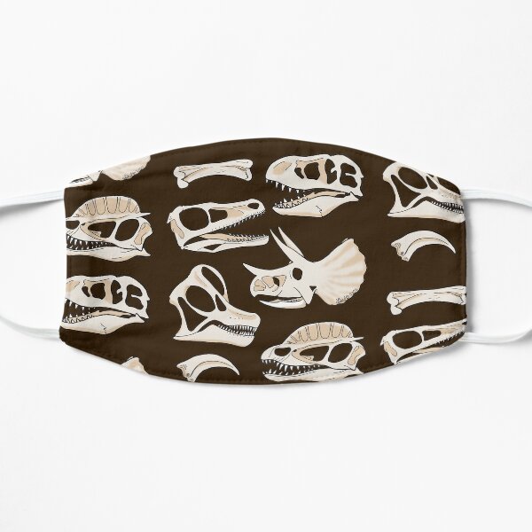 Dino Skulls Flat Mask