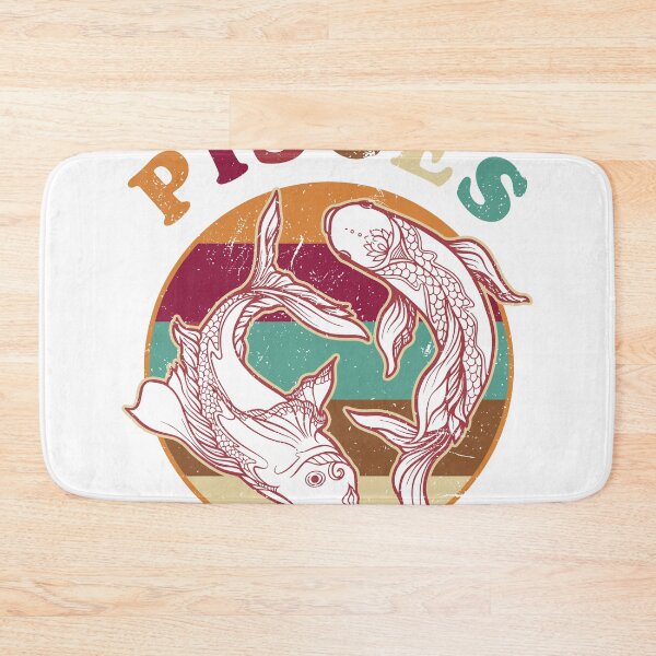 Item preview, Retro Cool Zodiac Vintage Pisces Design for Pisces graphic designed and sold by Lisbob.