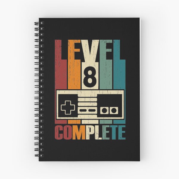 Item preview, Level 8 Complete - 8th Wedding Anniversary Gift Fathers Day Gamer Dad designed and sold by nana1099.