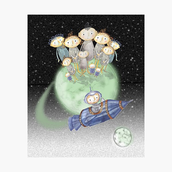 Doodle world Photographic Print