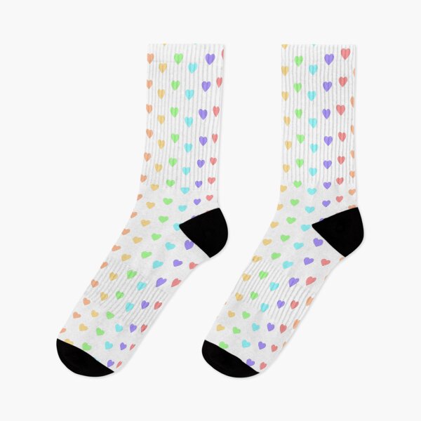 Item preview, Pride Rainbow Hearts designed and sold by pixiekitcat.