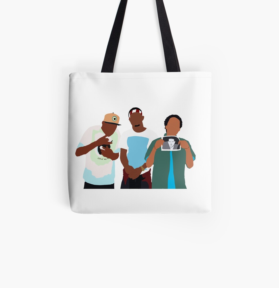 Tyler, the creator flat illustration Tote Bag by Random