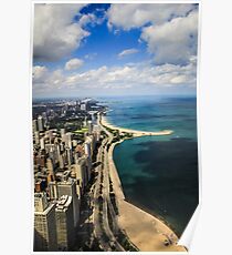 Chicago & Lake Michigan Poster