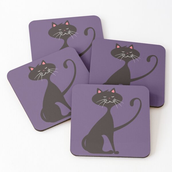 Item preview, Happy Cat (Purple) designed and sold by caj-trixie.