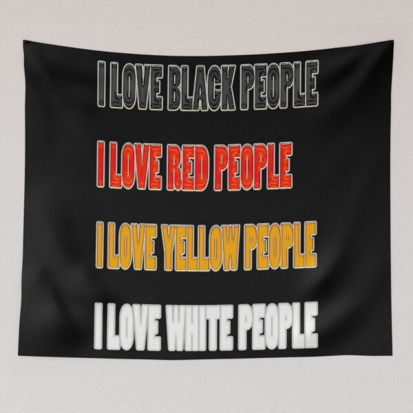 Item preview, I like people of all colors designed and sold by Astralia.