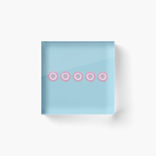 Item preview, Transgender pride, crochet, patch, print. designed and sold by Arachne Art.