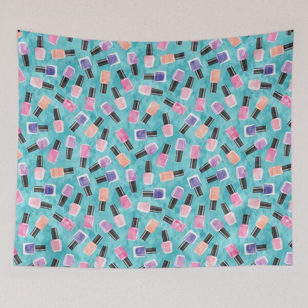 Item preview, Nail Polish - Pink, Purple & Teal designed and sold by littlearrow.