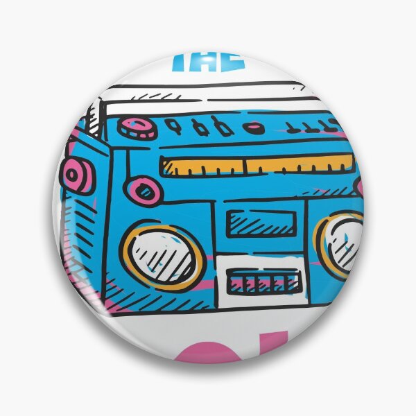 Item preview, Retro 1990s Music Lovers Gift Design product designed and sold by Lisbob.