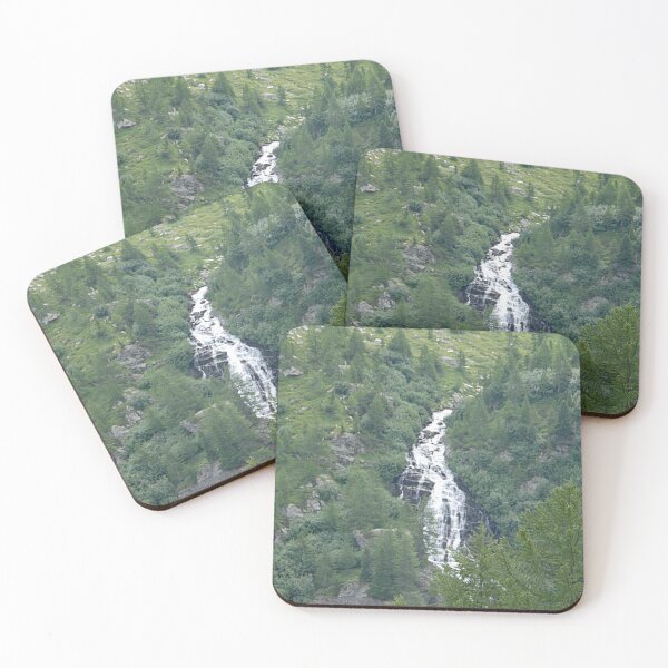 Artikelvorschau, Alpental Valley River Wasserfall Alpengebirgslandschaft entworfen und verkauft von Anna Lemos.