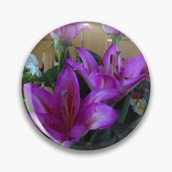 Item preview, Perfumed Purple Lilies and Roses designed and sold by SunriseRose.