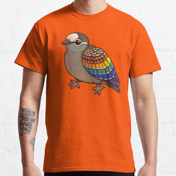 Pride Birds: Common Bronzewing Classic T-Shirt