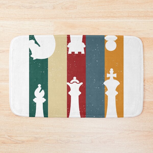 Item preview, King Queen Knight Retro Chess Lover Gift Design  design designed and sold by Lisbob.