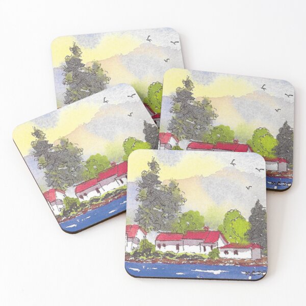 Item preview, Alton Bay New Hampshire Island Cottages on Lake Winnipesaukee designed and sold by Roseann Meserve.