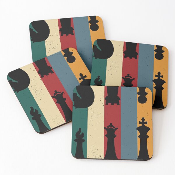 Item preview, King Queen Knight Retro Chess Lover Gift Design  design designed and sold by Lisbob.