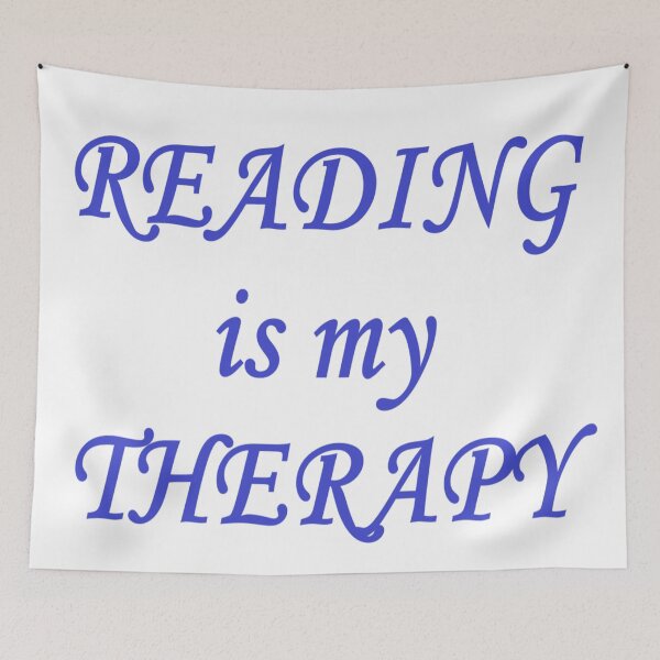 Item preview, Reading is my Therapy designed and sold by Spectrum Perspectives.