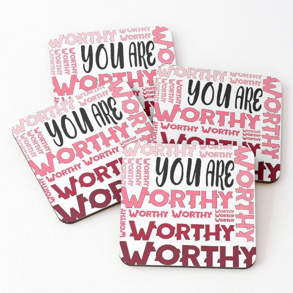 Item preview, WORTHY (red) designed and sold by NorthOcean.