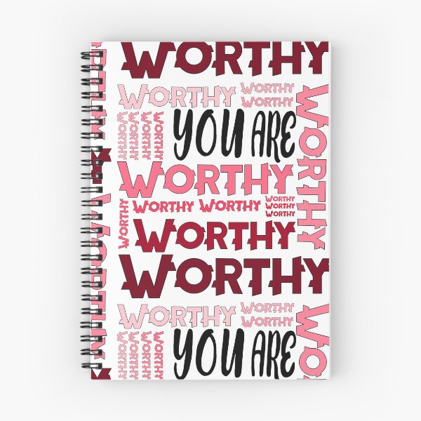 Item preview, WORTHY (red) designed and sold by NorthOcean.