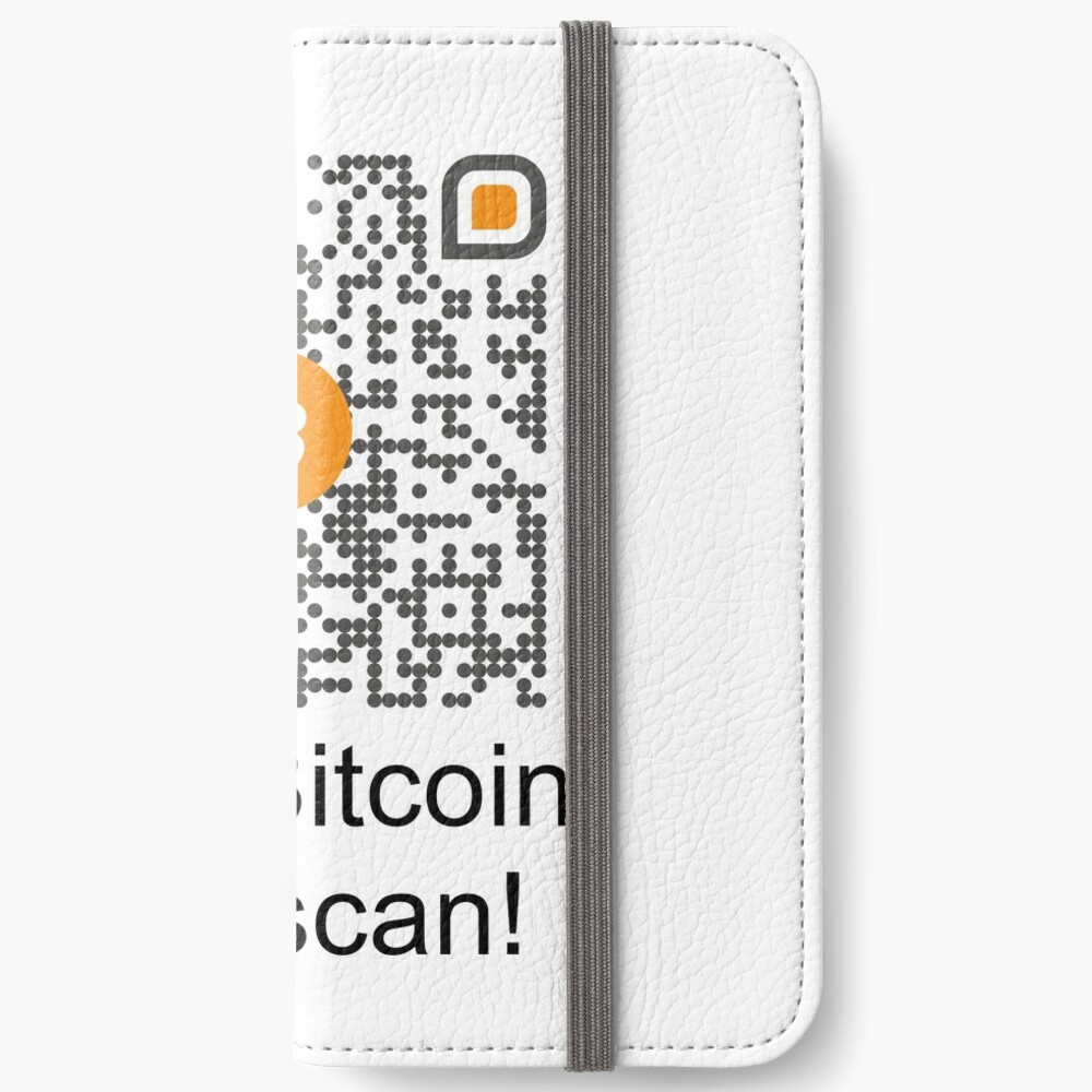 Rick Roll QR code disguised as bitcoin QR code | Greeting Card