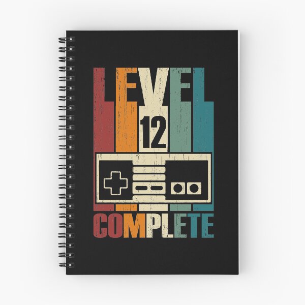 Item preview, Level 12 Complete - 12nd Wedding Anniversary Gift Fathers Day Gamer Dad designed and sold by nana1099.