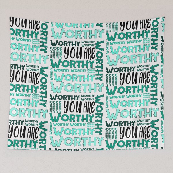 Item preview, WORTHY (green) designed and sold by NorthOcean.