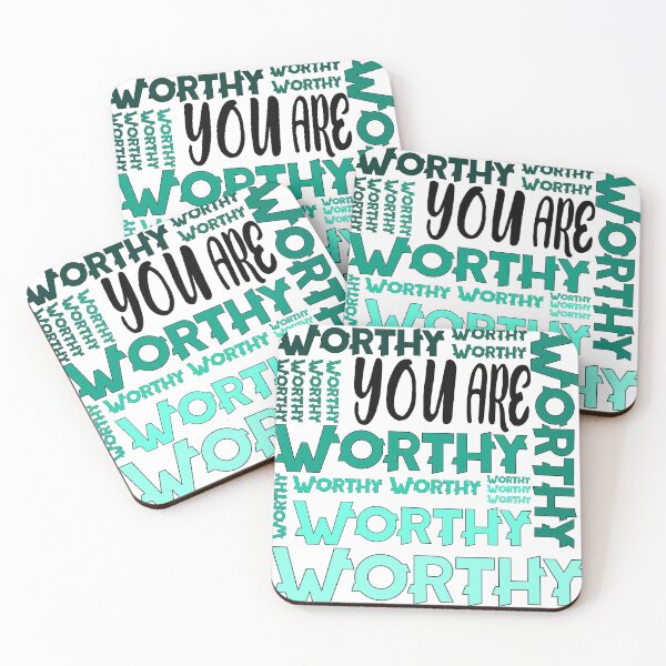 Item preview, WORTHY (green) designed and sold by NorthOcean.