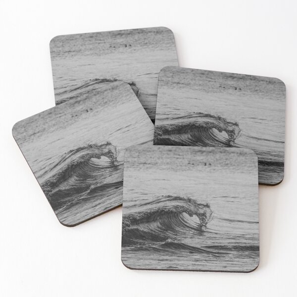 Pulse of the Ocean Coasters (Set of 4)