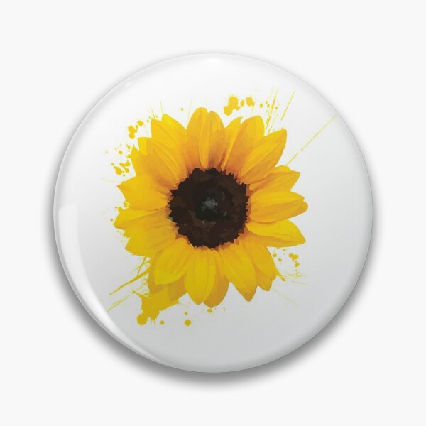 Item preview, Sunflower paint splash designed and sold by Rustic Valley Studio.