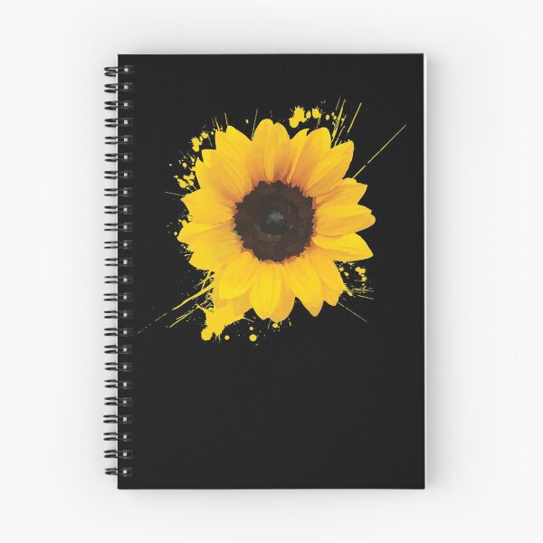 Item preview, Sunflower paint splash designed and sold by Rustic Valley Studio.