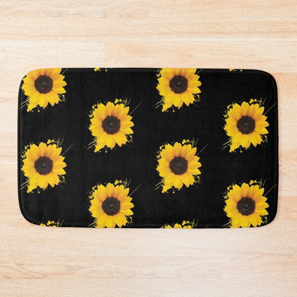 Item preview, Sunflower paint splash designed and sold by Rustic Valley Studio.