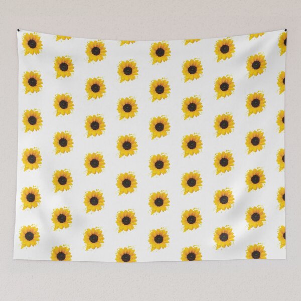 Item preview, Sunflower paint splash designed and sold by Rustic Valley Studio.