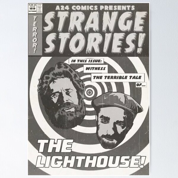 Item preview, The Lighthouse Vintage Comic Cover designed and sold by colsaboss.