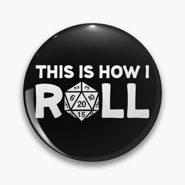 Item preview, This Is How I Roll Dice With A 20 Sided Die Shirt Gear designed and sold by DynamicDesign.