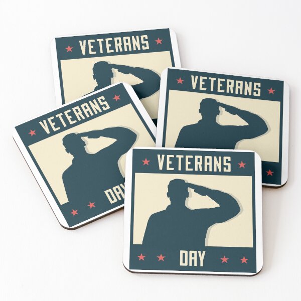 Item preview, HAPPY VETERANS DAY FLAT COLORFUL designed and sold by ALINNAN789.