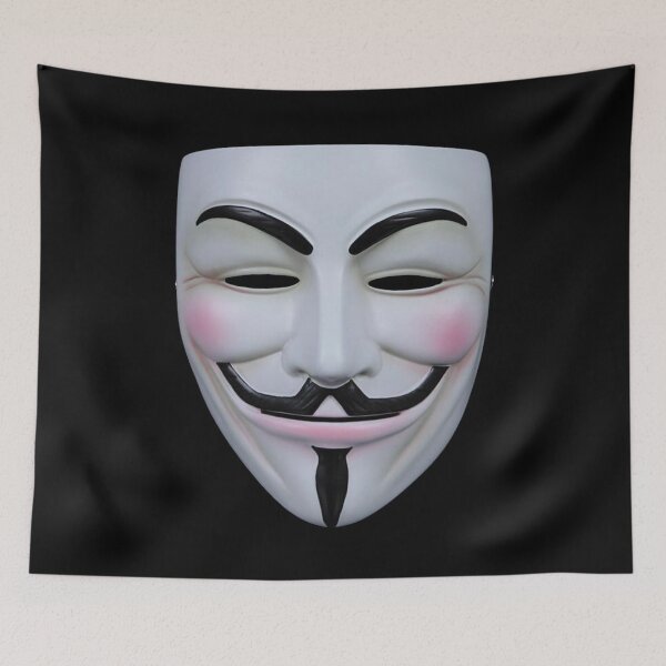Item preview, Anonymous, V for Vendetta, Guy Fawkes, Guy Fawkes Mask, Guido Fawkes, Anonymous Mask designed and sold by Clancy Rodgers.